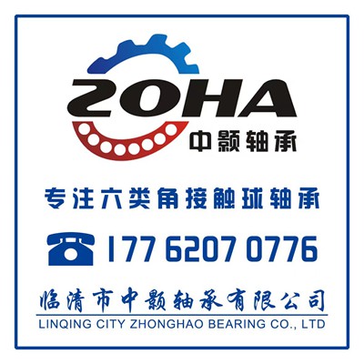 價(jià)格表（中顥六類角接觸球軸承）